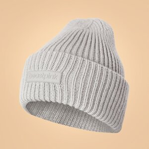 BeastPink Winter Beanie Ivory