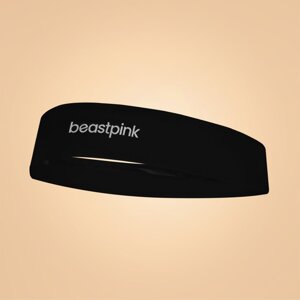BeastPink Sport Headband Black