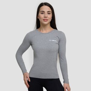GymBeam Women‘s Basic Long Sleeve T-Shirt Grey