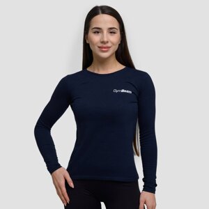 GymBeam Women‘s Basic Long Sleeve T-Shirt Navy