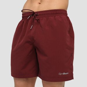 GymBeam Men‘s Swim Shorts Burgundy