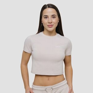 GymBeam Women‘s Agile Cropped T-shirt Desert