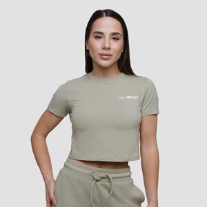 GymBeam Women‘s Agile Cropped T-shirt Sage