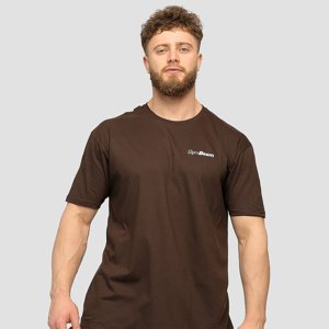 GymBeam Men‘s Basic T-Shirt Chocolate Brown
