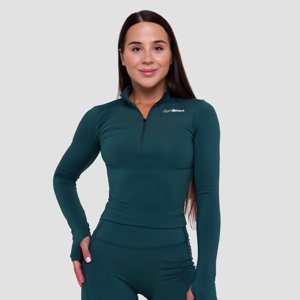 GymBeam Women‘s Ignite Crop Top Dark Green