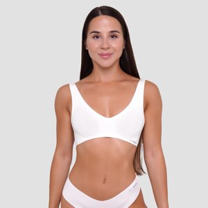 GymBeam Seamless Bra Chalk
