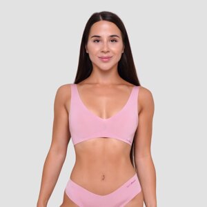 GymBeam Seamless Bra Dusty Rose