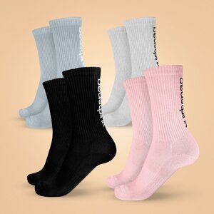 BeastPink 3/4 Socks 4Pack
