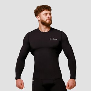 GymBeam Kompresijska majica dugih rukava Mid black