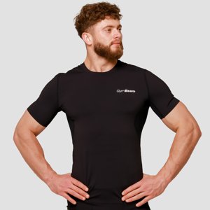 GymBeam Majica Compression Mid Black