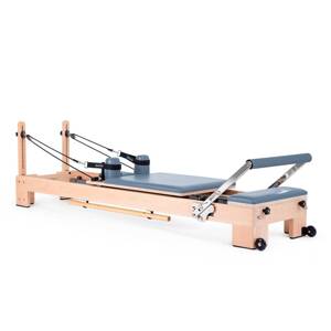 Elina Pilates drveni Reformer Lignum 242 cm Boja: svijetlo-plava