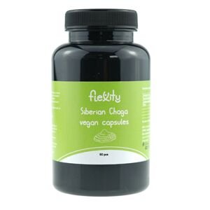 Flexity sibirska čaga 60 veganskih kapsula (300mg/kapsula)
