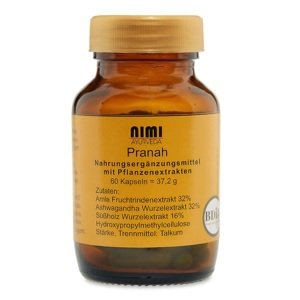 Nimi Ayurveda Pranah Extract, 60 kapsula, 37,2 g