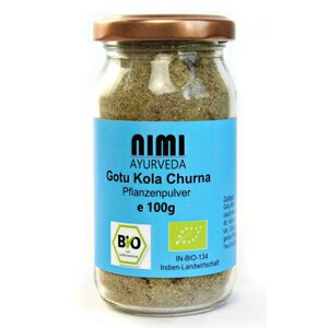 Nimi Ayurveda Gotu Kola Churna BIO organski prah Mandukaparni 100 g