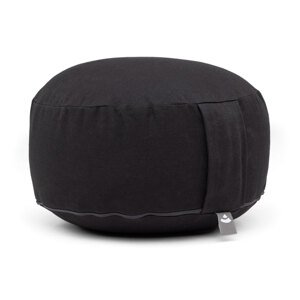 Bodhi Yoga Bodhi jastuk za meditaciju RONDO BASIC 30 x 20 cm punjenje spelte Boja: crna