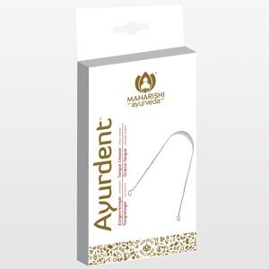 Maharishi Ayurveda Maharishi Ayurdent Tongue srebrni strugač za jezik
