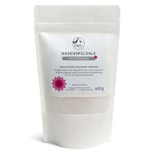 Neti® nazalna Farmaceutski čista sol 450 g pogodna za korištenje s Neti loncem