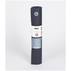 Manduka Prolite® Mat Long & Wide Crna crna prostirka za jogu 200 x 76 cm x 4,7 mm Boja: Midnight