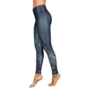 Niyama tajice Tajice s visokim strukom Bodhi Niyama Midnight Kiss za jogu i fitnes Veličina: XS