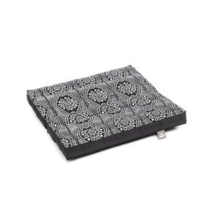 Bodhi Yoga Bodhi Maharaja Sklopivi jastuk za meditaciju za putovanja 38 x 38 x 4 cm Boja: crno-bijela