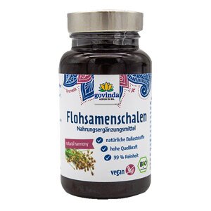 Govinda Bio Psyllium kapsule - jednostavan način za povećanje unosa vlakana - 90 kapsula