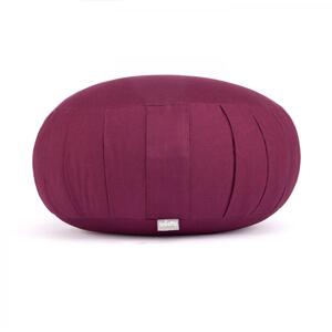 Bodhi Yoga Bodhi jastuk za meditaciju ZAFU ECO Basic 38,5 x20,5 cm Boja: boja patlidžana