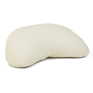 Bodhi Yoga putni jastuk za meditaciju YOGI MOON Mini ECO punjen heljdom 33 x 13 x 17 cm Boja: bež (ecru)