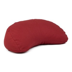 Bodhi Yoga putni jastuk za meditaciju YOGI MOON Mini ECO punjen heljdom 33 x 13 x 17 cm Boja: bordo