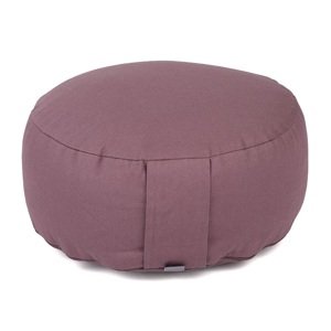 Bodhi Yoga Bodhi jastuk za meditaciju RONDO ECO 32 x 20 cm punjenje pirom Boja: ljubičasta