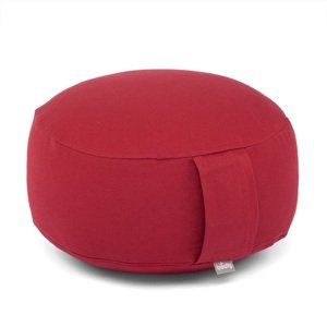 Bodhi Yoga Bodhi jastuk za meditaciju RONDO ECO 32 x 20 cm punjenje pirom Boja: bordo