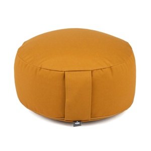 Bodhi Yoga Bodhi jastuk za meditaciju RONDO ECO 32 x 20 cm punjenje pirom Boja: žuta
