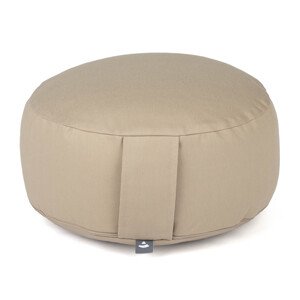 Bodhi Yoga Bodhi jastuk za meditaciju RONDO ECO 32 x 21,5 cm Boja: Light Taupe