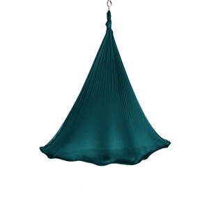 Aerialsilks Yoga viseća mreža AIR Aerial Yoga Hammock za Fly Yogu i Aerial Yogu dužine - 4 m Boja: Zelena emerald