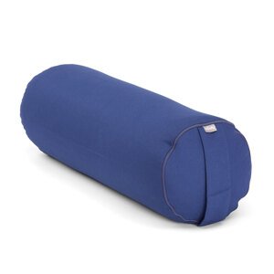Bodhi Yoga Bolster valjak za jogu ECO spelt 100% organski pamuk 65 x 22 cm Boja: plava