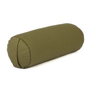 Bodhi Yoga Bolster valjak za jogu ECO spelt 100% organski pamuk 65 x 22 cm Boja: smeđa