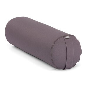 Bodhi Yoga Bolster valjak za jogu ECO spelt 100% organski pamuk 65 x 22 cm Boja: siva