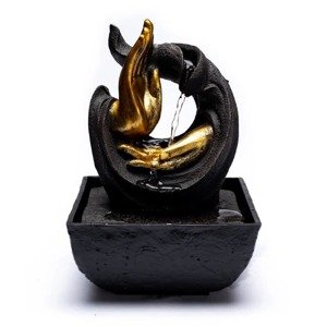Phoenix Import Phoenix ukrasna električna fontana Mudra Súcitu s rasvjetom 20 cm