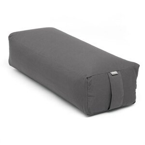 Bodhi Yoga Bodhi Salamba ECO jastučić za kapok za jogu 100% organski pamuk 64 x 25 cm x 17 cm Boja: siva