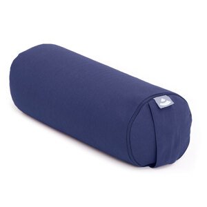 Bodhi Yoga MINI Bolster - Neckroll ECO 100% organski pamuk 38 x 14 cm Boja: plava