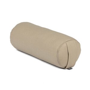Bodhi Yoga MINI Bolster - Neckroll ECO 100% organski pamuk 38 x 14 cm Boja: Taupe