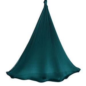 Aerialsilks Aerial Yoga AIR Set mreža i karabiner za Fly i Aerial jogu - 5 m Boja: petrolej