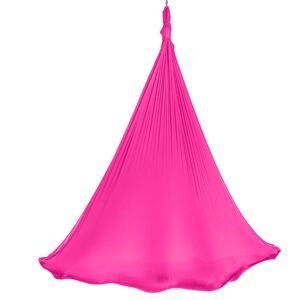 Aerialsilks Aerial Yoga AIR mreža i karabiner set za Fly i Aerial jogu - 6 m Boja: ružičasta