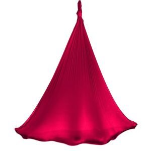 Aerialsilks Aerial Yoga AIR mreža i karabiner set za Fly i Aerial jogu - 6 m Boja: boja vina