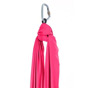 Aerialsilks Aerial Yoga JUST Perfect Set mreža i karabiner set za Fly i Aerial pogodan za djecu - 6 m Boja: Magenta