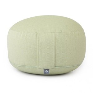 Bodhi Yoga Bodhi RONDO jastuk za meditaciju Classic Lahari 31 x 21,5 cm punjenje od pira Boja: svijetlo zelena