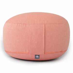 Bodhi Yoga Bodhi RONDO jastuk za meditaciju Classic Lahari 31 x 21,5 cm punjenje od pira Boja: koraljna boja