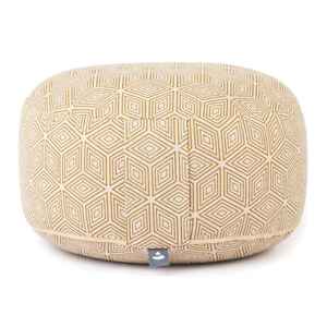 Bodhi Yoga Bodhi BIG RONDO jastuk za meditaciju Classic SATKA 31 x 21,5 cm punjenje od pira Boja: zlatna