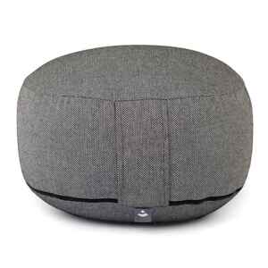 Bodhi Yoga Bodhi RONDO jastuk za meditaciju Classic Lahari 31 x 21,5 cm punjenje od pira Boja: crna