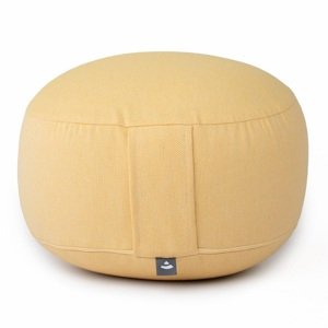 Bodhi Yoga Bodhi RONDO jastuk za meditaciju Classic Lahari 31 x 21,5 cm punjenje od pira Boja: žuta