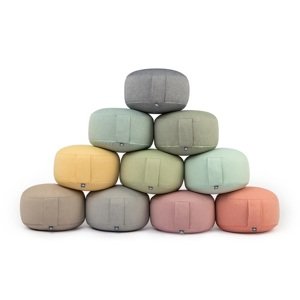 Bodhi Yoga Bodhi RONDO jastuk za meditaciju Classic Dobby 31 x 21,5 cm kapok ispuna Boja: zelena